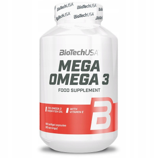 BIOTECH MEGA OMEGA 3 180C EPA DHA MAKTOVÝCH AUTHY