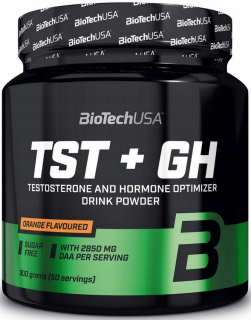Testosterón - Biotech TST + GH 300G Testosterón rastový hormón