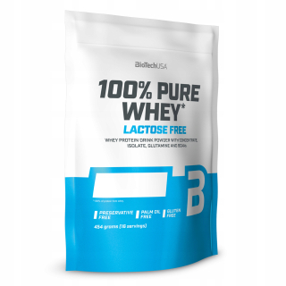 Proteín - Biotech USA 100% čistý srvátkový 454 g proteín bez laktózy