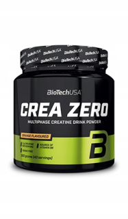 Kreatín - BIOTECH USA CREA ZERO 320G CREATINE SILNÁ HMOTNOSŤ