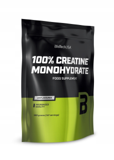 Kreatín - Biotech USA Kreatín Monohydrát 500g fóliovej hmotnosti