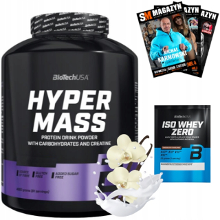 Gainer - Biotech USA Hyper Mass 5000 g Gainer pre hmotnosť