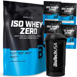 Proteín - Biotech USA ISO Srvátka Zero 500g izolovať proteín
