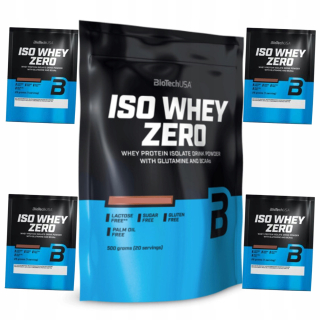 Proteín -  BIOTECH USA ISO WHEY ZERO 600G IZOLÁT WPI PROTEÍN