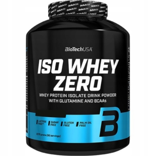 Proteín - Biotech USA ISO Srvátka Zero izolujte Wanilla 2270g