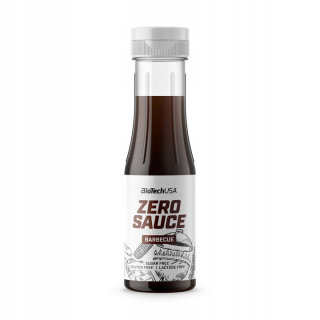 Biotech USA Nulová omáčka BBQ 350ml Barbecue Sauce