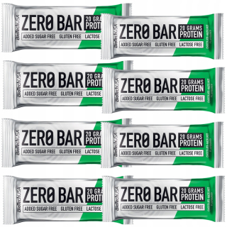 Proteín - Biotech Zero Bar 8x 50g Snack Baton Cookie Srvátka