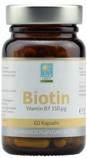 Biotin 150mcg 60 kapsuly Biotín Vitamín B7 H S