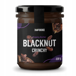 BLACKNUT CRUNCHY HiFOOD Arašidové maslo bez cukru