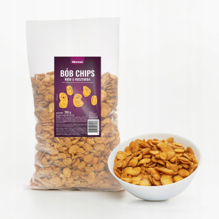 Fazuľa čipy s chuťou medu a horčica 750g moreso