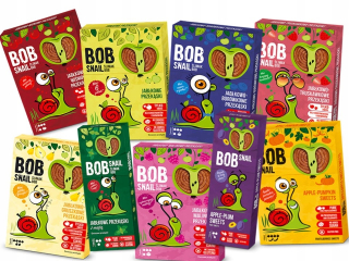 BOB SNAIL Snail Bob * SET * Mix 9 príchutí