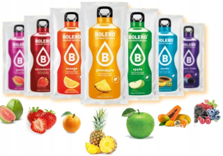 BOLERO DRINK 24 x 9 g mix 24 príchutí bez cukru