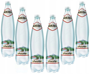 Borjomi Prírodná minerálna voda Gruzínska 6x1l