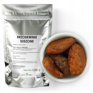 Sušené ovocie - Broskyne sušené chutné 1 kg