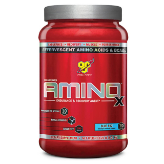 Aminokyseliny - BSN AMINO X 435G Originál BCAA Aminokyseliny z USA