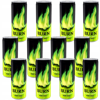 Burn Energy Drink 12x250ml Sour Twist Set