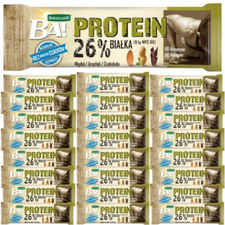 Proteín -  Bah! Protein Baton Protein ALMONDS Nastavte 25x