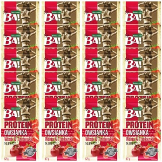 Bah! Poridge Protein Cherry a Jahody 20x