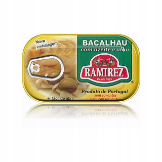 Treska Bacalhau v portugalčine na olivovom oleji s cesnakom