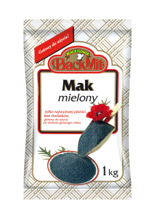 BackMit - mletý mak 1000g 1kg