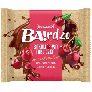 Bakalland Bakal. Podnos Čerešňová brusnica 15 ks