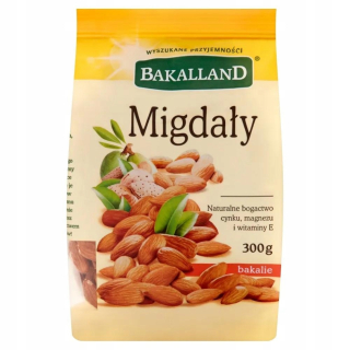 Bakallandská kalifornská mandľa 300g