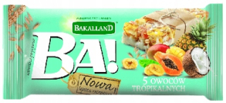 BAKALLAND GRAIN BA! 5 tropických plodov 25ks