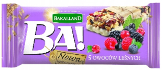 BAKALLAND GRAIN BA! 5 lesných plodov 25ks