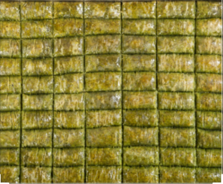 BAKLAWA B. Veľké Pistachio Fingers 36 ks 2KG