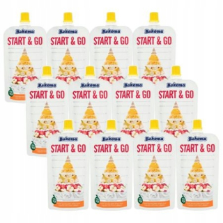Bakoma Start Go Fruit Purebred Set 12x 120g