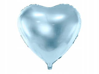 Darček na Valentína - Balónové odtiene modrého srdca pre vzduch alebo Hel Party Deco 45 cm