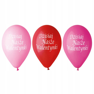 Darček na Valentína - Balónové ruže a fialky klasické pre Air Godan 10 cm