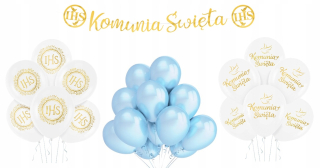 Prvé sväté prijímanie - Communion Candles, White, 29 cm- 4 ks