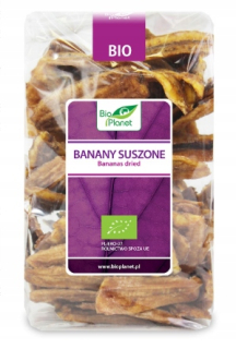 Sušené ovocie - Sušené banány bio 400 g bio planéty