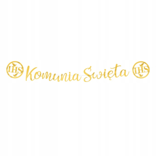 Prvé sväté prijímanie - Sviečka na prijímanie gromnice meno IHS exkluzívne