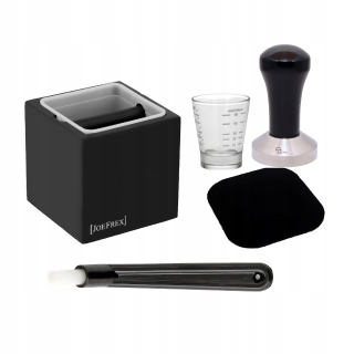 Barista Set Knock Box Tamper Shot Tamping Mat