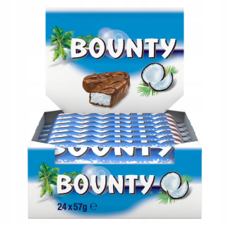 Baton Bounty Coconut 57G - 24 kusov