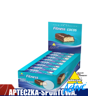 Fitness Active tyčinka (kokosová) 24x 35 g INKOSPOR