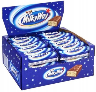 Tyčinka Mliečna dráha s bielou náplňou 56 x 21,5 g