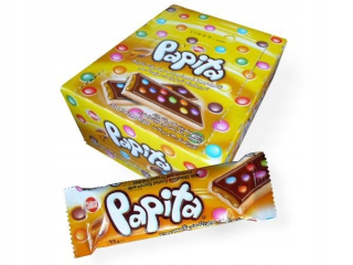 Baton PapaPA Caramel vafle so sušenými 24ks