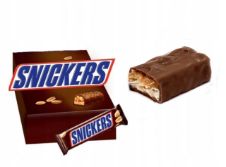 Snickers Baton s orechmi 40 x 50g čokolády