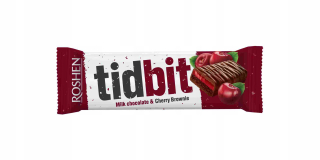 Baton Tidbit Cherry Brownie 28ks Roshen