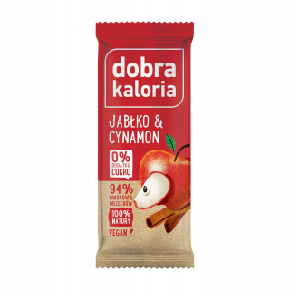 Baton Apple a Cinnamon 35 g [20ks] Dobré kalórie