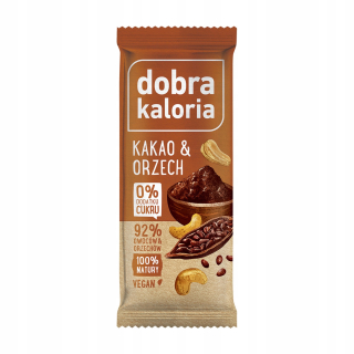 Kakao a Walnut Baton [20ks] Dobré kalórie