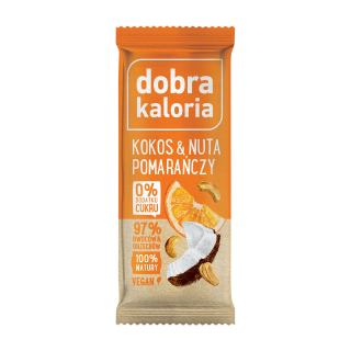 Baton Coconut a Orange 35 g [20ks] Dobré kalóri