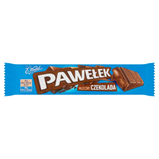 Milkový bar E.WEDEL Čokoláda Pawełek 24 x 45g