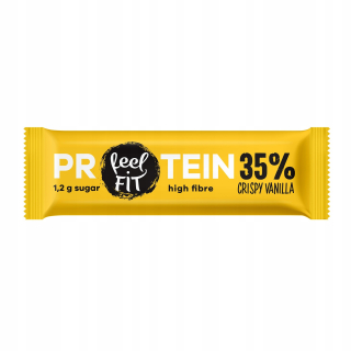 Proteínový obušok 35% chrumkavá vanilka 40 g [32ks