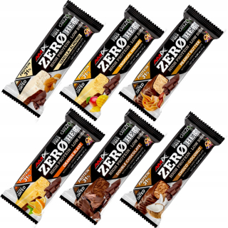 Proteinové tyče - 1 g cukru! Sada 6 chutí