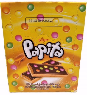 Bary PapaPA Caramel vafle so sušenými 24ks