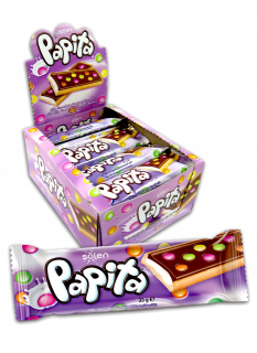 Mlieko PapaPa Bars vafle so sušenými 24ks